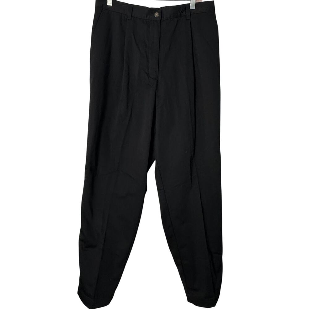 Vintage L.L. Bean Women's Size 16 Pleated High Rise Flannel Lined Pants NWT